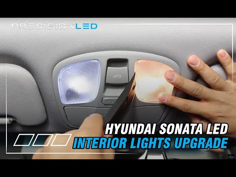 Hyundai Sonata LED install with Sunroof