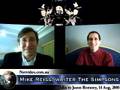 Writer of The Simpsons, Mike Reiss, talks about politics