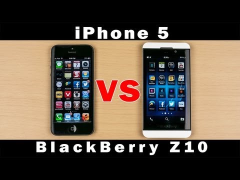BlackBerry Z10 vs iPhone 5 - Full In-Depth Comparison