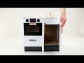 Miniature vidéo Cuisine combiné cuisinière et évier