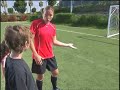 Soccer star Abby Wambach gives tips on taking shots on goal
