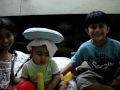 shourya with didi and bhaiya
