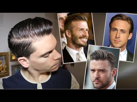 how to train hair to slick back