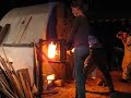 wood firing pottery problem
