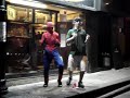 Dancing spiderman in hong kong Dancing spiderman in hong kong