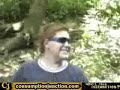 Fat kid gets hit with paintballs