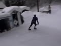 First Ice Halfpipe....Kimberley B.C. First Ice Halfpipe....Kimberley B.C.