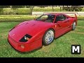 1987 Ferrari F40 для GTA 5 видео 3