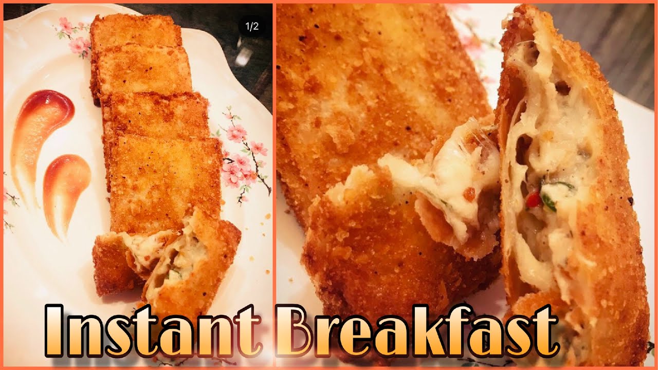 Instant breakfast using leftover chicken fast breakfast recipe ideas