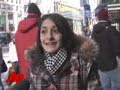 Icy Cold Weather Hits New York City