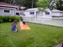 Tyler and Owen sliding