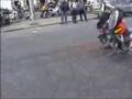Ace Cafe bike crash