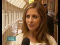 Sarah Michelle Gellar Harrods report on ITV London Tonight Sarah Michelle Gellar Harrods report on ITV London Tonight