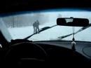 Firework mishap in Canadian winter