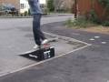 me and me mate skateing