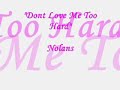 Dont Love Me Too Hard - B.Vitolio Dont Love Me Too Hard - B.Vitolio