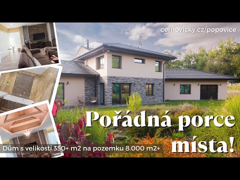 Video Prodej domu 7+1 s pozemkem přes 8.000 m2 | Velké Popovice
