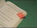 Simple Origami Bookmark