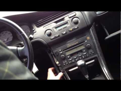 how to remove cd player from 2003 acura tl