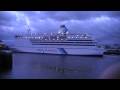 DFDS PRINCESS OF NORWAY LEAVING THE TYNE NEWCASTLE..(NORTH SHIELDS