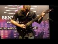 Francesco Artusato of All Shall Perish Ibanez Clinic