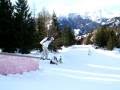Emanuele Sabo fifty fifty railslide Alleghe SuperPark