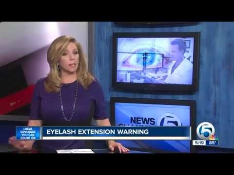 how to trim eyelash extensions