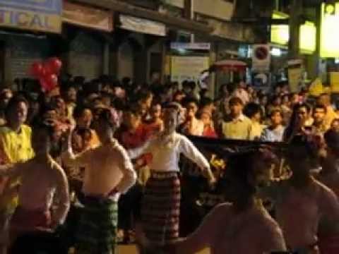 Shan Dance ฟ้อนไต พิธีเปิดงานแห่จองพารา