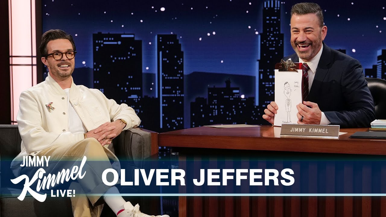 Oliver Jeffers on Becoming an Illustrator, His Amazing Children’s Books & What His Kids Think of Him