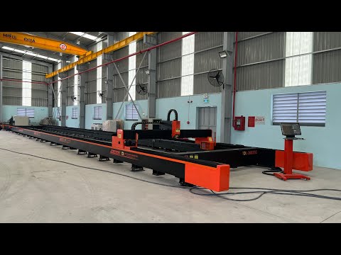 Máy cắt Laser khổ lớn 26000x2500mm nguồn 20KW - 0917.264.499