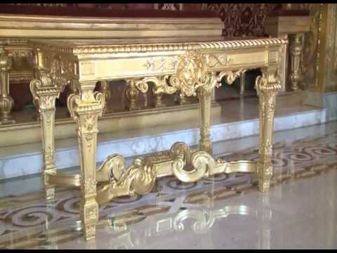 La table des signatures du Mariage Princier de Monaco
