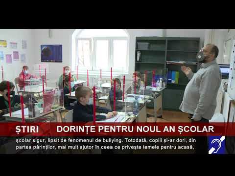 Dorinţe pentru noul an şcolar