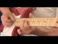 Red Strat Blues - 12 bar guitar improvisation