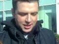 Mark Feehily greeting his loyal fans Mark Feehily greeting his loyal fans