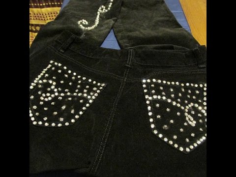 how to dye stitching on jeans