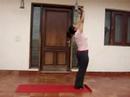 Kiran Sawhney demonstrates Sun Salutation
