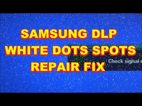 how to repair dlp tv samsung