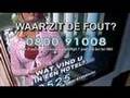 Waar zit de fout?
