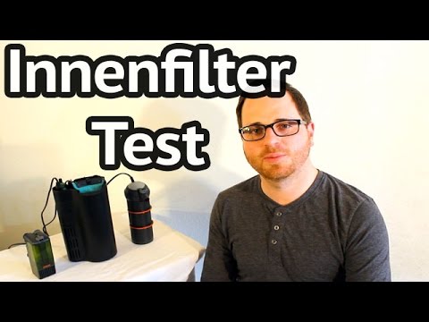 Aquarium Innenfilter Test - Eheim Pickup, Tetra EasyCrystal & Eheim biopower