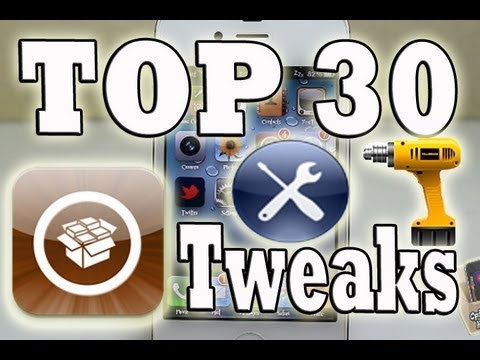 cydia - You guys always bug me about my top Cydia tweak, so in this video I list my Top 30 Cydia tweak for iPhone, iPod Touch and iPad. Hopefully you guys like them ...