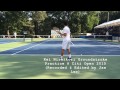 Kei Nishikori Groundstroke Practice Citi Open Aug. 8 2015 