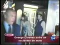 George Clooney - Acidente de Moto