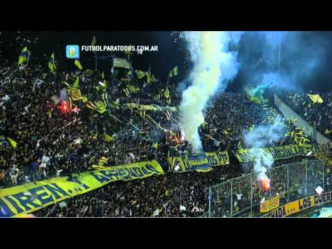Video - Impresionante recibimiento de Rosario Central. Central-Quilmes.Torneo Primera División 2014.FPT - Los Guerreros - Rosario Central - Argentina