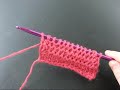 Tunisian Crochet - Purl Stitch - The Crochet Side Tunisian Crochet - Purl Stitch - The Crochet Side