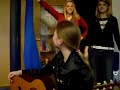 Anastassija singing a russian song
