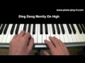 Ding Dong Merrily On High Piano - Christmas Carol - Free Christmas Piano Sheet Music