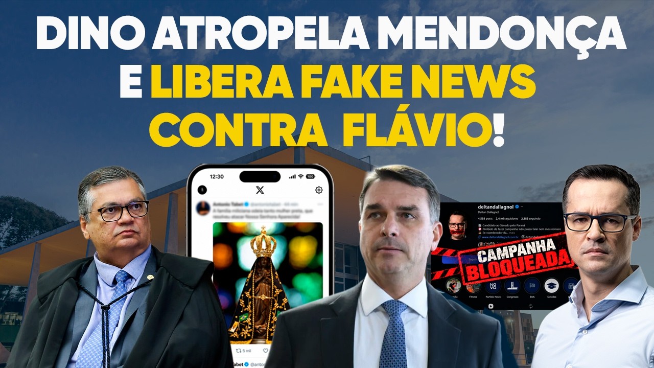 Dino Anula Mendonça e Libera Fake News Contra Flávio!