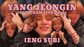 ENGSUB 012724 Stray Kids Jeongin Instagram Live