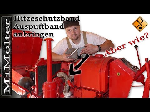 Hitzeschutzband / Auspuffband anbringen von M1Molter