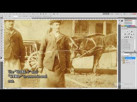 how to repair photos in photoshop